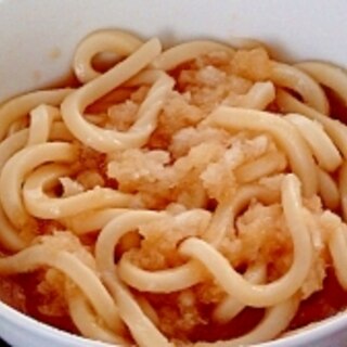 手抜きぶっかけうどん